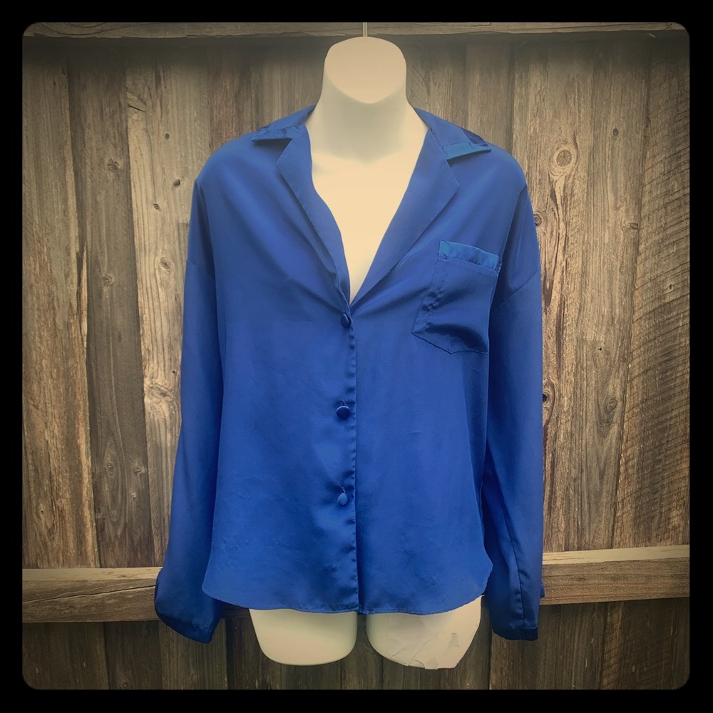 Victoria Secret : Sleepwear Top : Silk